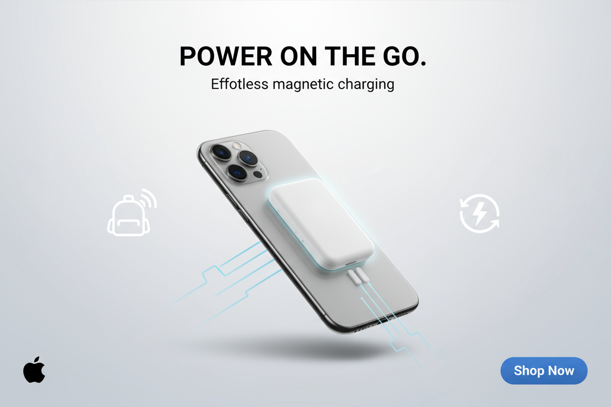 Apple MagSafe Battery Pack Social Media Banner